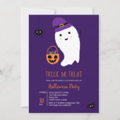 Cute-truc behandelt kinder spooksweets Halloween p Kaart (Voorkant)