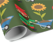 Cute tuingnomen leuk cadeaupapier (Rol Hoek)