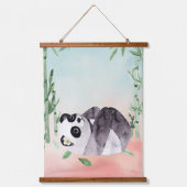 Cute Tumbling Panda Collectie Hangend Wandkleed (Voorkant 3)