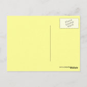 Cute Turkey Briefkaart (Achterkant)