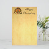 Cute Turkey Briefpapier (Staand voorkant)