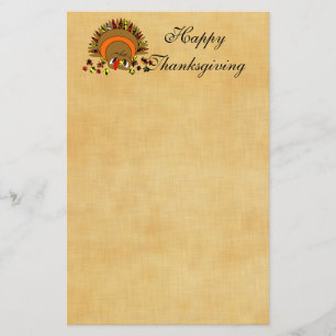 Cute Turkey Briefpapier