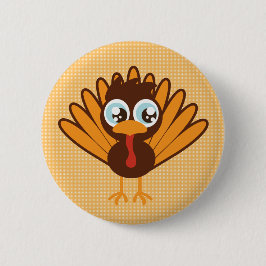 Cute Turkey Ronde Button 5,7 Cm