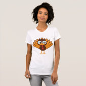 Cute Turkey T-shirt (Voorkant volledig)