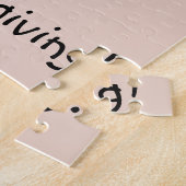 Cute Turkey Thanksgiving Day Legpuzzel (Zijkant)