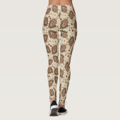 Cute Turkey Thanksgiving Leggings (Achterkant)