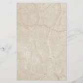 Cute Turkey Thanksgiving Stationery Briefpapier (Achterkant)