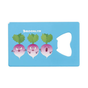 Cute turnip légumes trio chanter dessin animé