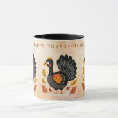 Cute Turquie Bon thanksgiving Mug (Centre)