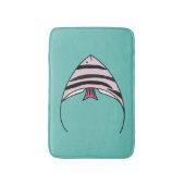 Cute Turquoise Fish Badmat (Voorkant Verticaal)