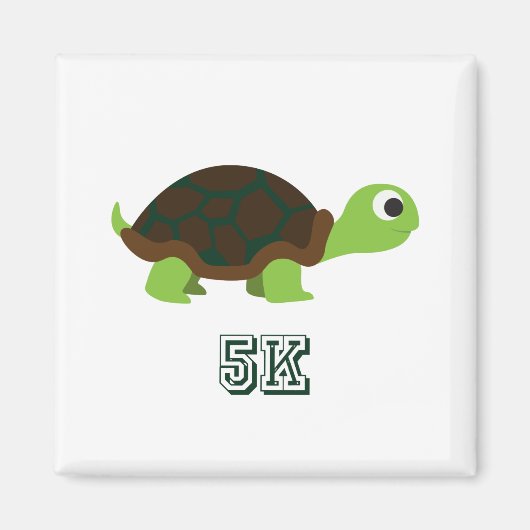 Cute Turtle 5K Magneet (Voorkant)