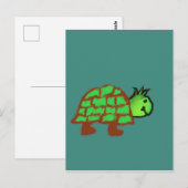 Cute Turtle Briefkaart (Voorkant / Achterkant)