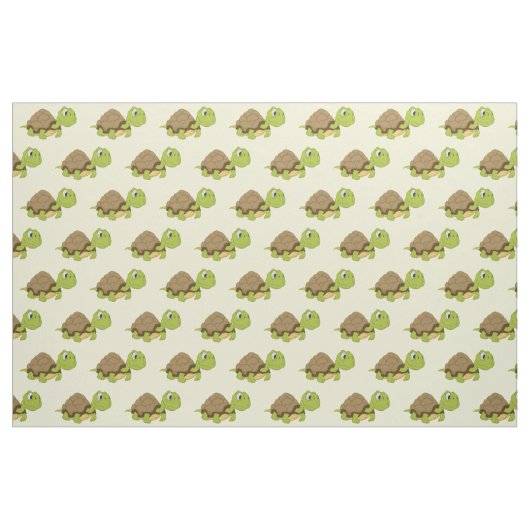 Cute Turtle Fabric Stof (Fat Quarter)