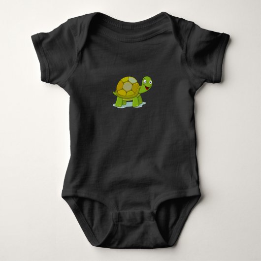 Cute Turtle Friend Design Romper (Voorkant)