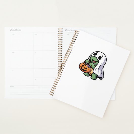 Cute Turtle Ghost Costume � Adorable Halloween Tri (Devant avec enveloppe)