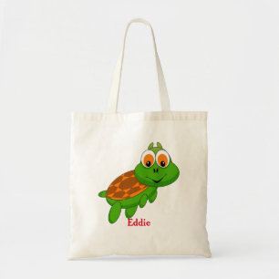 Cute Turtle Personalized Bag Tas voor meisje