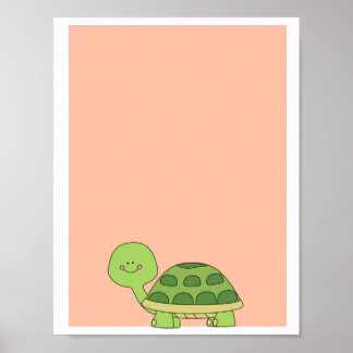 Cute Turtle poster