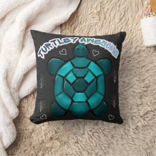 Cute Turtle Punt Grappig Dieren Cadeau Kussen