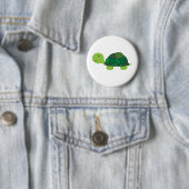 Cute Turtle Ronde Button 5,7 Cm (In situ)