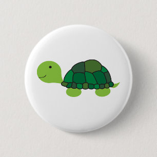 Cute Turtle Ronde Button 5,7 Cm