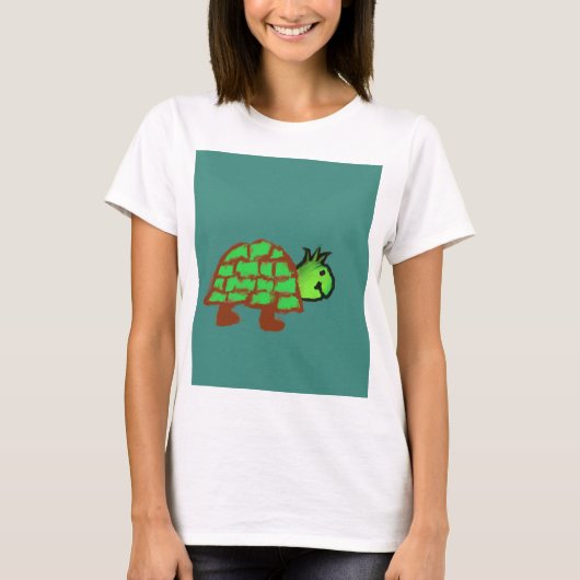 Cute Turtle T-shirt (Voorkant)