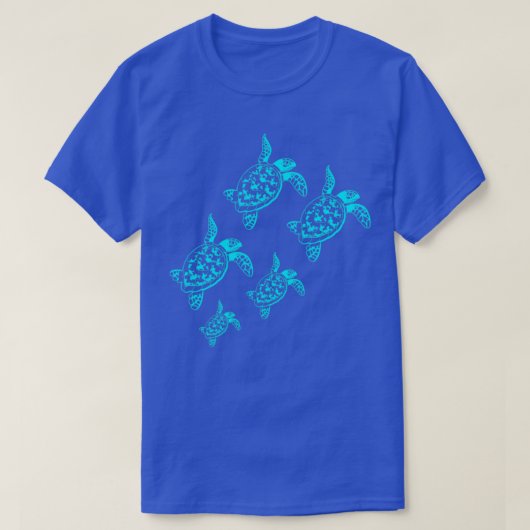 Cute Turtle T-shirt (Design voorkant)