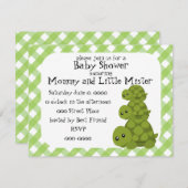 Cute Turtles Drie Kaart (Voorkant / Achterkant)