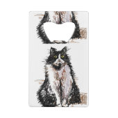Cute Tuxedo Noir Blanc Chat Chats Art Design (Dos)