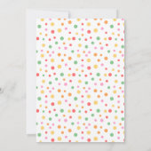 Cute Twotti Frutti Invitation Anniversaire (Dos)