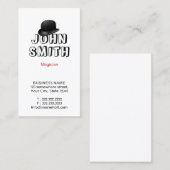 Cute Typography Magic Pet Professional Magic Visitekaartje (Voorkant / Achterkant)