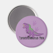 Cute Tyrannosaurus Rex Magneet (Voorkant / Achterkant)
