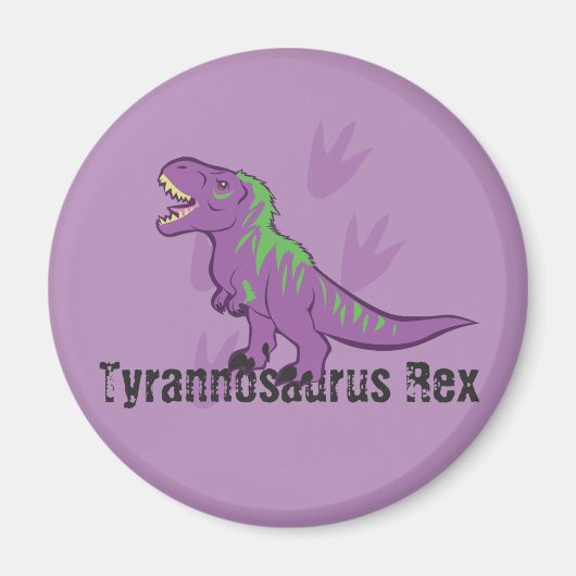 Cute Tyrannosaurus Rex Magneet (Voorkant)