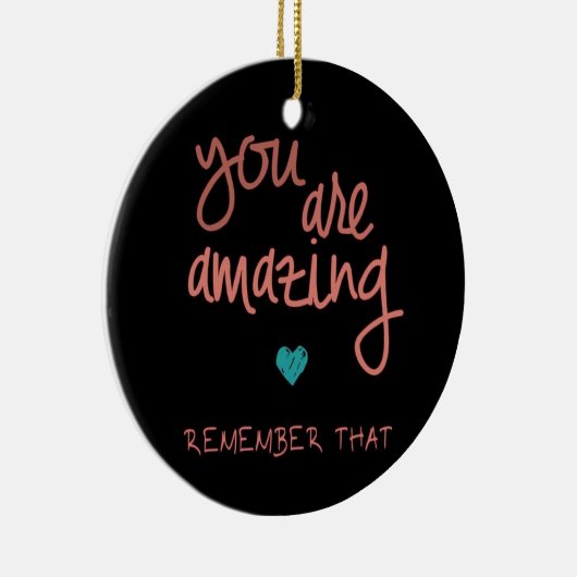 CUTE **U AMAZING** ORNAMENT (Rechts)