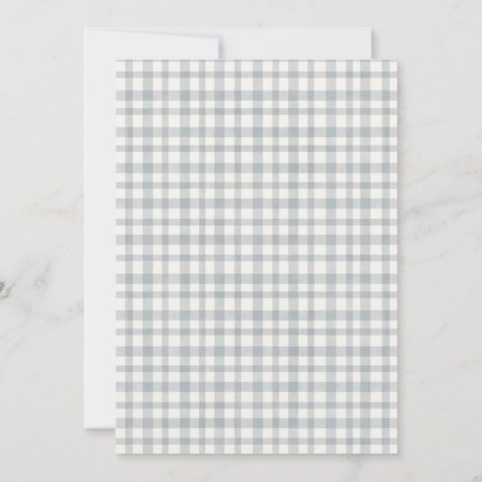 Cute Ugly Sweater Winter KerstBaby shower Bedankkaart (Achterkant)