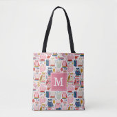 Cute Uil Tote Tas (Voorkant)