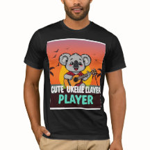 Cute Ukulele Joueur Koala T-Shirt