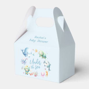 Cute Under the Sea Baby Shower vertaling Bedankdoosjes