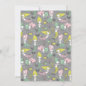 Cute Under the Sea Mermaid Invitation Anniversaire (Dos)