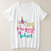 Cute Unicorn 100 Jours Magiques De L'École (Design devant)