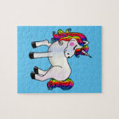CUTE UNICORN 8X10 JIGSAW Puzzle Legpuzzel (Horizontaal)