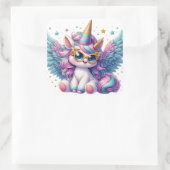 Cute Unicorn avec Sticker Stars (Sac)