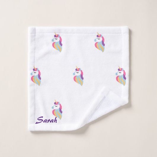 Cute Unicorn Baby (Gant de toilette)