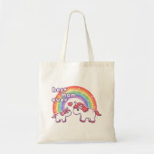 Cute Unicorn Best Mam Ever Tote Bag (Voorkant)