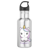 Cute Unicorn Bouteille d'eau (Devant)
