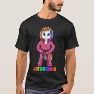 Cute Unicorn Brazililian Jiu Jitsu, BJJ T-shirt