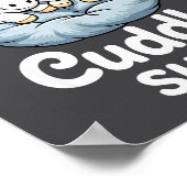 Cute Unicorn Couple Snuggle This Is My Cuddle  Poster (Hoek)