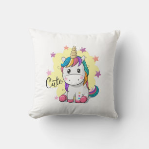 Cute Unicorn Coussin
