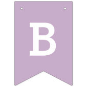 Cute Unicorn Girl Baby shower Bunting Banner Flags (Derde vlag)