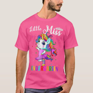 Cute Unicorn Hallo Kindergarten eerste dag terug n T-shirt