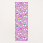 Cute Unicorn Pattern Yogamat (Voorkant)